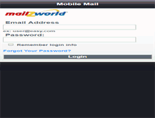 Tablet Screenshot of mail.easy.com