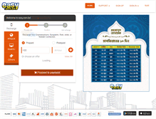 Tablet Screenshot of easy.com.bd