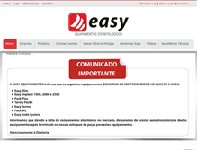 Tablet Screenshot of easy.odo.br