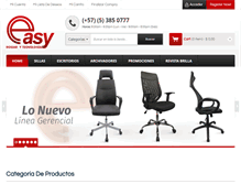 Tablet Screenshot of easy.net.co